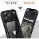 JT Berlin BackCase Pankow Hybrid MagSafe für iPhone Pro Max schwarz/transparent