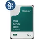 Synology 2x HAT3310-12T - 2x 12 TB 7200 rpm 256 MB 3,5 Zoll SATA 6 Gbit/s CMR Doppelpack