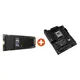 Samsung 990 EVO Plus NVMe 2.0 SSD 1 TB M.2 2280 TLC + ASUS TUF B650-PLUS ATX Mainboard Sockel AM5 M.2/USB3.2