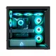 ARCTIC Xtender Mirror Black E-ATX Gaming Gehäuse mit Seitenfenster