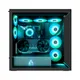 ARCTIC Xtender VG Mirror Black E-ATX Gaming Gehäuse mit Seitenfenster