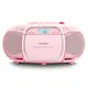 Medion LIFE® E66476 CD-/MP3-/Kassettenspieler pink