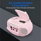 Medion LIFE® E66476 CD-/MP3-/Kassettenspieler pink