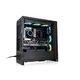 Thermaltake 370WS Gaming PC Gehäuse Midi-Tower Black Seitenfenster