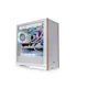 Thermaltake 370WS Gaming PC Gehäuse Midi-Tower Snow Seitenfenster
