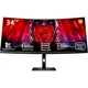 Xiaomi G34WQi 34 Zoll UWQHD Curved VA LED 21:9 180 Hz Gaming Monitor
