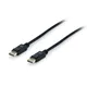 Equip 119252 DisplayPort 1.4 Kabel, Stecker auf Stecker, 2m, schwarz