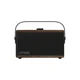 Pure Classic Aura tragbarer Bluetooth-Lautsprecher; Hintergrundlicht; braun/walnuss