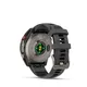 Garmin Fenix 8 Pro - 51 mm, AMOLED Sapphire, Graphit/Schwarz Titan mit QuickFit®-Silikon-Armband