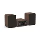 Pure Classic Stereo Mini Stereoanlage DAB+/FM, Bluetooth, CD, USB braun/Walnuss