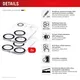 DISPLEX CamGlass All-In-One für iPhone 17 Pro Max (2 Stück)