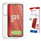 DISPLEX Real Glass + Case für Samsung Galaxy S25 FE