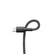 Belkin Gaming UCB-C/USB-C Kabel, 2m, geflochten, schwarz