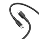 Belkin Gaming UCB-C/USB-C Kabel, 2m, geflochten, schwarz