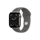 Apple Watch Series 11 GPS + Cellular 42mm Natural Titanium Gehäuse mit Stone Grey Sport Band - S/M