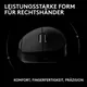 Logitech PRO X SUPERLIGHT 2 DEX Schwarz Gaming Maus, Kabellose LIGHTSPEED Technologie, Hero 2 Sensor, 44.000 DPI, 8000Hz, POWERPLAY Unterstützung