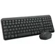 Logitech MK250 Combo Grafit, Kabellose Maus-Tastaturkombination, Bluetooth, 1000 DPI, Batteriebetrieb