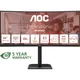 AOC CU34E4CV 34 Zoll UWQHD Curved VA LED 21:9 120 Hz Office Monitor