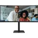 AOC CU34E4CV 34 Zoll UWQHD Curved VA LED 21:9 120 Hz Office Monitor