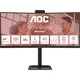 AOC CU34E4CW 34 Zoll UWQHD Curved VA LED 21:9 120 Hz Office Monitor