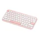ASUS Marshmallow Keyboard KW100 pink