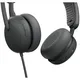 Logitech Zone Wired 2 for Business Grafit, Kabelgebundenes USB-Headset mit adaptiver Hybrid-ANC, Mikrofon mit Geräuschunterdrückung, Microsoft Teams zertifiziert