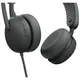 Logitech Zone Wired 2 for Business Grafit, Kabelgebundenes USB-Headset mit adaptiver Hybrid-ANC, Mikrofon mit Geräuschunterdrückung, UC-Version, zertifiziert für Zoom, Google Meet, Google Voice