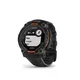 Garmin Instinct® 3 Solar 45mm Schwarz mit Silikon-Wechselarmband 22 mm Schwarz