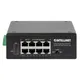 Intellinet PoE-Powered 8-Port PoE+ Gigabit Industrie-Switch mit PoE-Passthrough