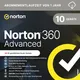Norton LifeLock 360 Advanced PWM NI 200GB CE 1 Nutzer/10 Geräte/1 Jahr ESD  DE