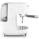 SMEG ECF03WHEU 50's Style Premium-Siebträger-Espressomaschine Weiß