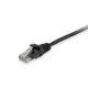 Equip 60305107101 Patchkabel, Cat.6A, U/UTP, 0.5m, Schwarz