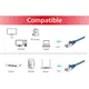 Equip 606209 Patchkabel, Cat.6A, S/FTP, 15m, Blau