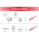 Equip 60691107101 Patchkabel, Cat.6A, S/FTP, 30m, Pink