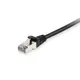 Equip 606102 Patchkabel, Cat.6A, S/FTP, 0.5m, Schwarz