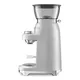 Smeg CGF02SSEU 50s Style Minipro Espresso-Kaffeemühle Aluminium