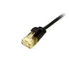 Equip 62690007101 Slim-Patchkabel, Cat.6A, U/UTP, 0.15m, Schwarz