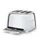 SMEG TSF03SSEU 50s Style 4 Scheiben Toaster Chrom-Metall
