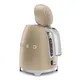 SMEG KLF03CHMEU 50s Style Wasserkocher Champagner-Matt