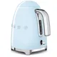 SMEG KLF04PBEU 50s Style Wasserkocher Pastell-Blau
