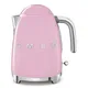SMEG KLF04PKEU 50s Style Wasserkocher Cadillac Pink