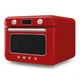 Smeg 50's Style Kombi-Tisch-Dampfbackofen Rot