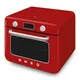 Smeg 50's Style Kombi-Tisch-Dampfbackofen Rot