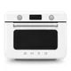 Smeg 50's Style Kombi-Tisch-Dampfbackofen Weiß