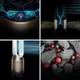 Dyson PH2 Purifier Humanity + Cool  De-Nox Luftreiniger/ Luftventilator Weiss/ Gold