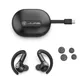 JLab Epic Open Sport Air Conduction Wireless Earbuds Schwarz