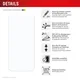 DISPLEX Real Glass + Case Google Pixel 9a Schutzglas und transparente Hülle