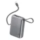 4smarts Powerbank Pocket Dual Cord 20000mAh 22.5W, spacegrau