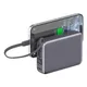 4smarts Powerbank Pocket Dual Cord 20000mAh 22.5W, spacegrau
