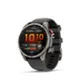 Garmin Fenix 8 Pro - 47 mm, AMOLED Sapphire, Graphit/Schwarz Titan mit QuickFit®-Silikon-Armband